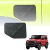 TRX AUTO Fuel Tank Cover Glass Black For Suzuki Jimny 2024 2025 2019 2020 2021 2022 2023 | For Suzuki jimny Accessories 2025 | Easy to Install | Jimny Exterior Trim | X Design |