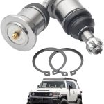 TRX AUTO Extended Upper Ball joint For Toyota FJ Cruiser, Toyota Prado, Toyota hilux 2008 To 2024 | 25mm Extended | Set of 2 | FJ Cruiser Accessories | Front upper ball joint extension kit