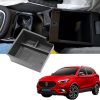 TRX AUTO Center Armrest Console Organizer For MG ZS & MG ZST 2021 2022 2023 2024 | Center Storage Box Organizer Tray | MG Accessories