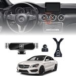 TRX AUTO Phone Holder Mount With Gravity Phone Holder For Mercedes Benz GLA, CLA & A Class 2013 To 2019 | Mercedes Benz A 200, A250, A220, CLA 200, CLA 250 Accessories | Mobile Phone Holder