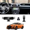 TRX AUTO Phone Holder Mount With Gravity Phone Holder For Ford Mustang 2016 To 2023 | Ford Mustang Accessories | Mustang Mobile Phone Holder