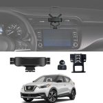 TRX AUTO Phone Holder Mount With Gravity Phone Holder For Nissan Kicks 2017 To 2023 | Nissan Kicks Accessories 2024 | Kicks Mobile Phone Holder