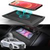 TRX AUTO Center Console Wireless Charger For Nissan Altima L34 2019 2020 2021 2022 2023 2024 | QiWireless Charger Tray | Nissan Altima Accessories 2024