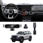 TRX AUTO Phone Holder Mount With Gravity Phone Holder For GWM Tank 300 2021 To 2025 | GWM Tank Accessories 2024 | Tank 300 Mobile Phone Holder