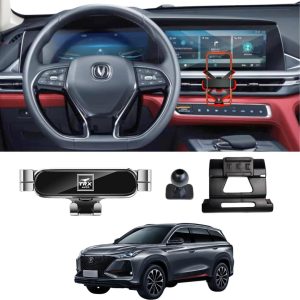 TRX AUTO Phone Holder Mount With Gravity Phone Holder For Changan CS75 Plus 2019 To 2022 | Changan Accessories 2024 | Changan CS75 Mobile Phone Holder