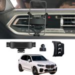 TRX AUTO Phone Holder Mount With Gravity Phone Holder For BMW X5 & X6 2019 To 2022 | BMW X5 Accessories | X5 Mobile Phone Holder