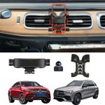TRX AUTO Phone Holder Mount With Gravity Phone Holder For Mercedes Benz GLE, GLE Coupe & GLS 2020 To 2024 | Mercedes Benz Car Accessories | Mercedes Car Mobile Phone Holder