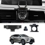 TRX AUTO Phone Holder Mount With Gravity Phone Holder For Lexus RX 2015 To 2021 | Lexus RX 350 Accessories | Lexus RX Mobile Phone Holder