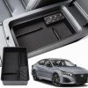 TRX AUTO Center Armrest Console Organizer For Nissan Altima 2019 2020 2021 2022 2023 2024 | Center Storage Box Organizer Tray | Nissan Altima Accessories