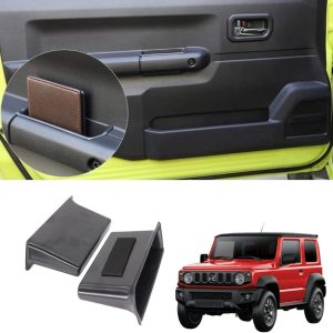 TRX AUTO Door Handle Insert Storage Tray for Suzuki JimnyJB64 JB74 2019 to 2024 | Car Door Armrest Storage Box Handle Pocket |Suzuki Jimny accessories 2024 |