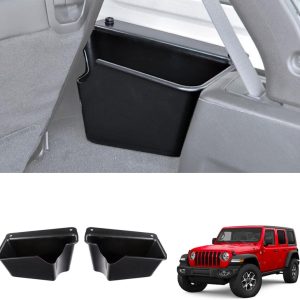 TRX AUTO Unlimited Right & Left Side Storage Box Tray Near Window for Jeep Wrangler| JL Wrangler Unlimited 2018-2023