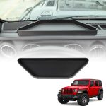 TRX AUTO Dashboard Top Storage Tray For Jeep Wrangler & Jeep Gladiator JL, JLU & JT 2018-2024 | Jeep Wrangler Interior Accessories | Car Interior Organizer |