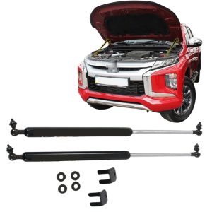 TRX MITSUBISHI Pajero Sport Hood Lift Support | For Model 2016-2023 | Bonnet Struts | Hood Hydraulic set of 2 With Mounts | Gas Charged
