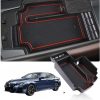 TRX AUTO Center Console Organizer For BMW 5 Series G30 G31 G32 2020 2021 2022 2023 2024 | Center Armrest Storage Box Organizer Tray | BMW Accessories |