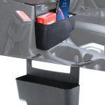 Savadicar Center Console Hanging Storage Organizer, Armrest ABS Tray for 2018-2024 Jeep Wrangler JL JLU 4XE and Jeep Gladiator JT, Interior Accessories, Black